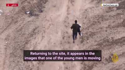 4 unarmed people killed by an Israeli drone 