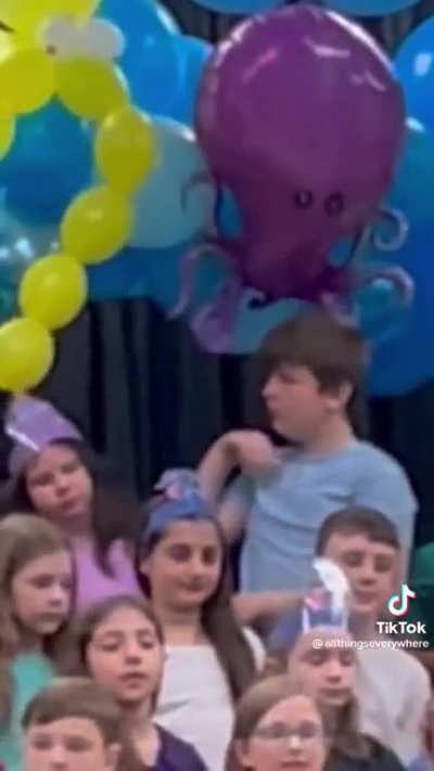 that balloon was straight up hostile