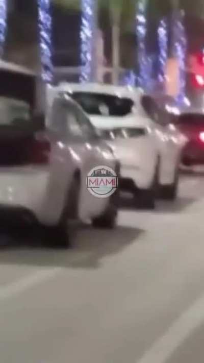 Miami Beach "model" crashes her car into a food market then flees the scene in an uber before being caught.