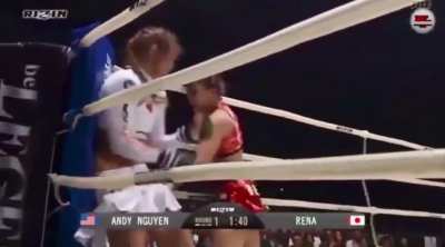 Brutal body shots