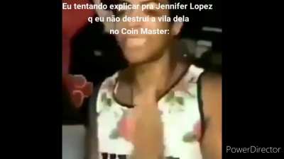Jennifer Lopez aparece na porta da minha casa toda hora. (Original)