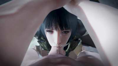 Gentiana's face fucked (Initial A) [Final Fantasy 15]