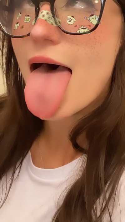 Would you let a shy nerdy girl drool on you?