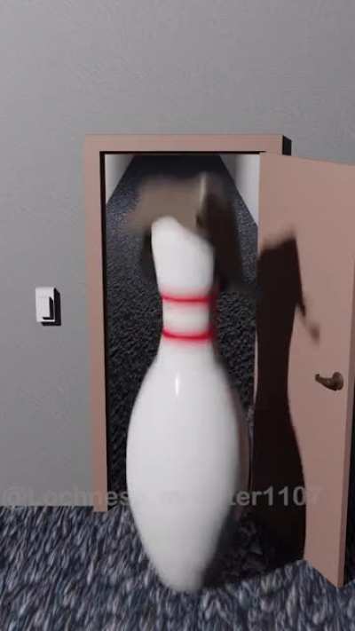 Made another bowling alley screen thing, I&rsquo;m having a lot of fun with these!