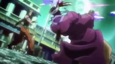Blitz&oslash; Shoots Avdol...