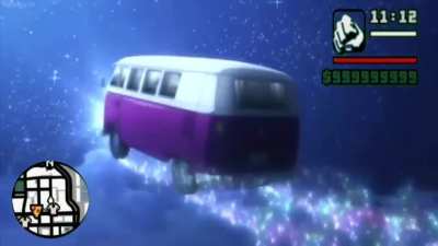 Love Live! Sunshine!! Flying Van scene but it's dubbed with GTA San Andreas SFX &amp;amp; everyone is losing their shit over Mari's driving