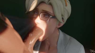 Mercy sucking dick (Vulpeculy)