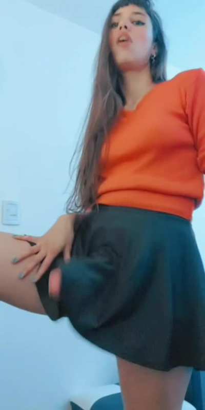 Can you imagine how this cock feels hitting your face?