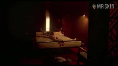 Alexandra Daddario being bound to a Bed in “Lost Girls and Love Hotels”