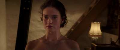 Lily James' iconic plot in The Exception