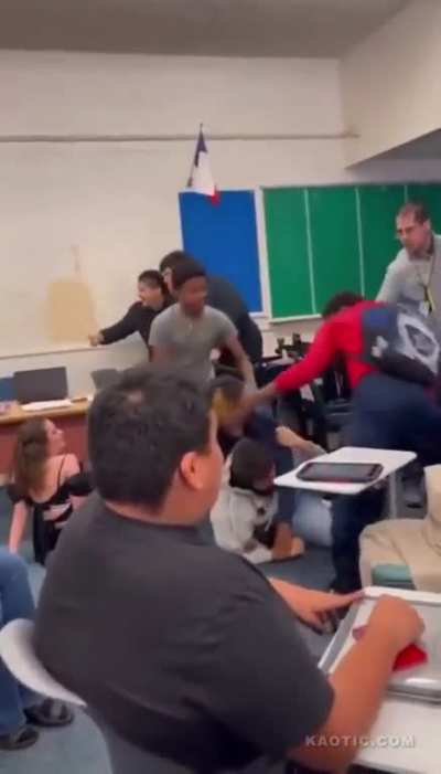 Thinking he won't hit back