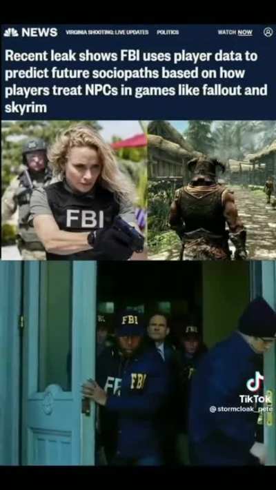 Stop right there criminal scum!