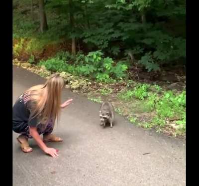 &ldquo;Pet him&rdquo; &ldquo;He just nice&rdquo;