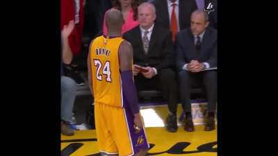 [Lakers on IG] "Mamba Mentality was always on display. #BestOfKobe"