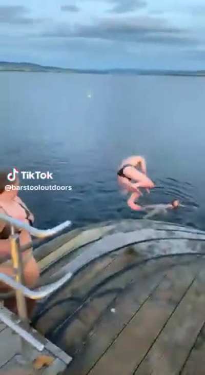 Misjudged that jump