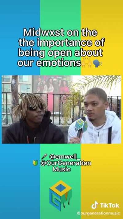 I love it when artists use their platform for GOOD. Rapper Midwxst isn&rsquo;t afraid to be open about his emotions. MENTAL HEALTH MATTERS!! ❤❤