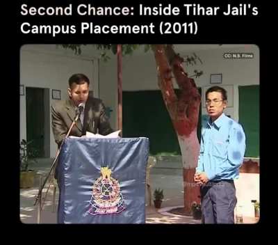 Amj, Tihar Jail in New Delhi, India, started organizing campus placements for its inmates in December 2011
