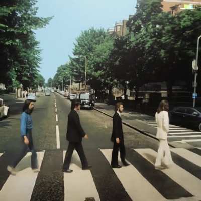Abbey Road cover AI