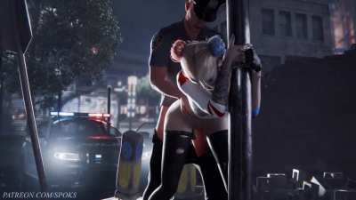 Harley met a new cop