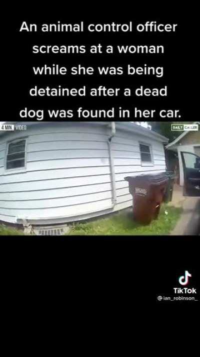 Hope she got left in the cop car all day too