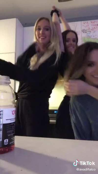 Quick nip in middle