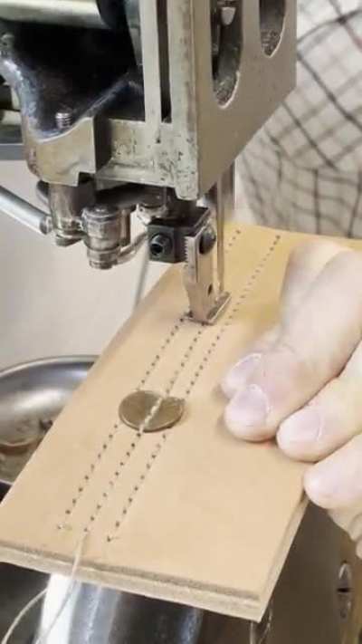 My early industrial era Randall harness stitching machine. It&rsquo;ll get the job done.
