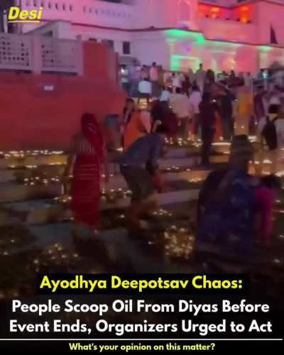Ayodhya deepotsav (Not OC)