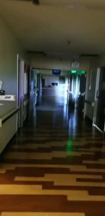 The Abandoned hospital and a ICU door opening and closing by it&rsquo;s self