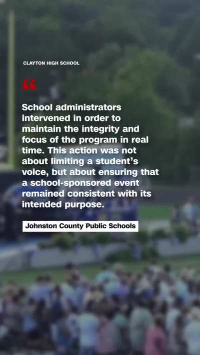 A 17-year-old valedictorian, Leen Hijaz, used her graduation speech to speak for the voiceless: 