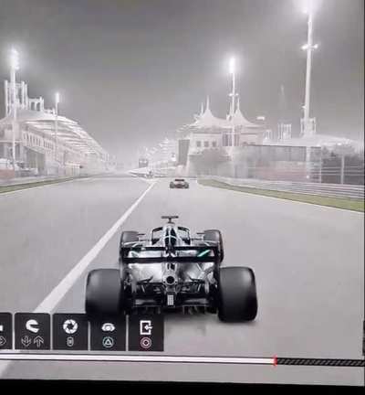 I hit Sainz so hard he disappeared 🤔