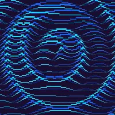 Scanline waves