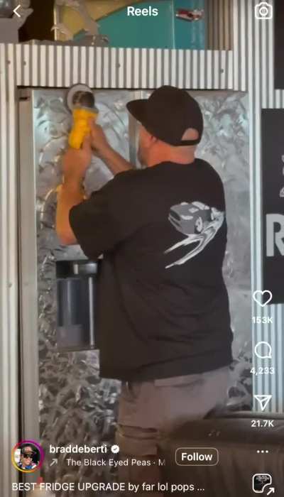 custom fridge