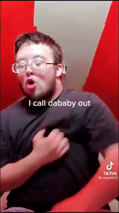It seems to me like this guy wants some dababy to enter his bloodstream