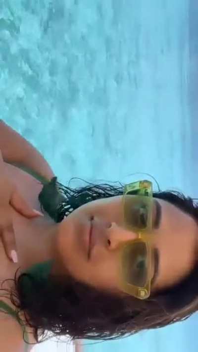 Raja Kumari again showing boobs like previous year🤤