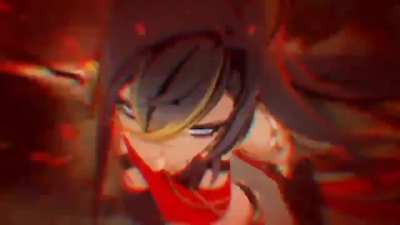 Just Dehya punching you but the hits have Tekken7 sound effects