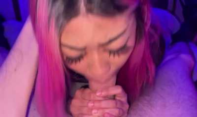 Cute Petite Asian Deepthroat BWC