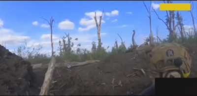 Two British Volunteers fighting in Ukraine (HelmetCam+DRONE Perspective)