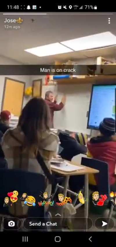 I&rsquo;d say he&rsquo;s pretty calm