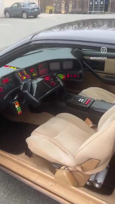 KITT from Knight Rider 1980's