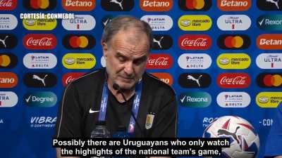 Marcelo Biesla on the state of modern football: 