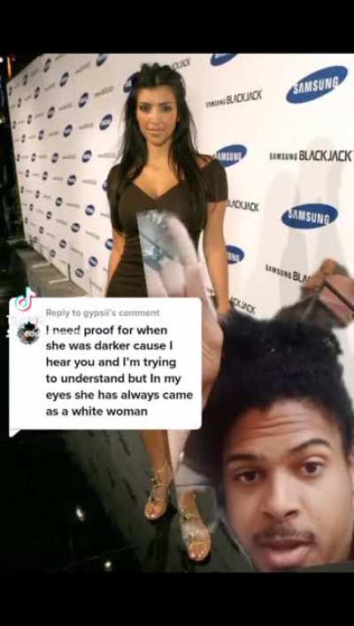 Is Kim K white?