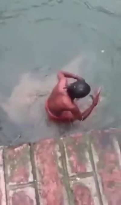 Yoga demonstration