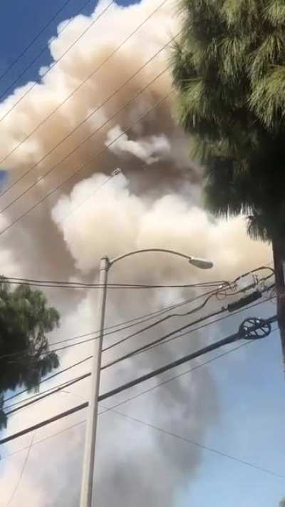 Apparent video of Ontario house explosion