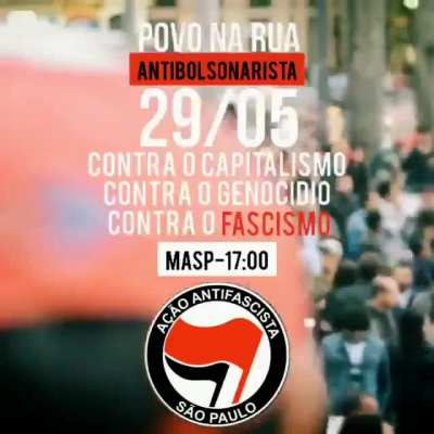 Torcidas organizadas na resist&ecirc;ncia contra Bolsonaro! | Dia 29/05 haver&aacute; atos de rua em todo o Brasil. Organize-se!