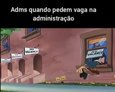 N&atilde;o a vagas