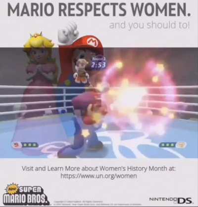 Respect women guys