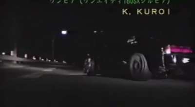 S13 drifting on the touge