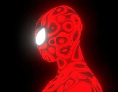 Spider-Man Abstract Art