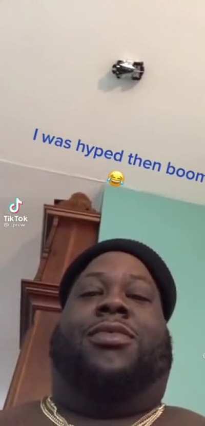 Mans really said "ow"