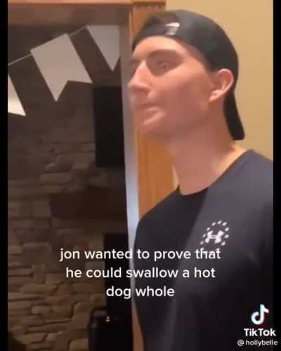 He couldn&rsquo;t handle the it 🤣